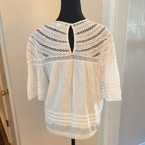 Love the Label White Lace Women's Top - Picture 6 of 7